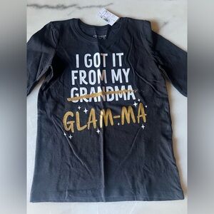 💫 The Children's Place Black Graphic Tee